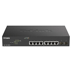 D-Link DGS-1100-10MPV2 commutateur réseau Géré Gigabit Ethernet (10/100/1000) Connexion Ethernet, supportant l'alimentation via