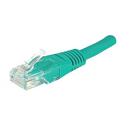 Abi Diffusion Cordon RJ45 catégorie 5e U/UTP vert - 5 m