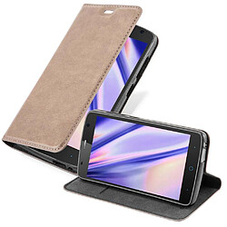 Cadorabo Coque ZTE Blade L5 Etui en Brun