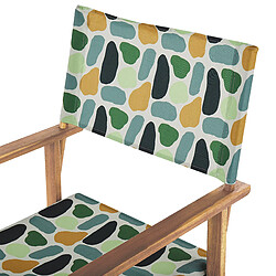 Acheter Beliani Chaise de jardin CINE Bois Multicolore