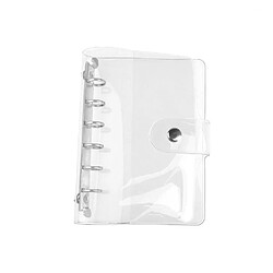 1 Pc Transparent PVC Clip Dossier Dossier Lâche Cahier Feuille R-ing Binder Agenda Agenda École Fournitures de Bureau