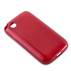 Cadorabo Coque LG L40 Etui en Rouge