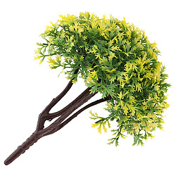 Échelle 1/40 table de sable modèle jauge fleur coloré arbre jaune-vert