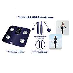 Avis Impédancemètre connecté 180kg/100g + corde à sauter - 8683 - LITTLE BALANCE