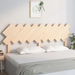 Maison Chic Tête de lit scandinave,Meuble de chambre 178x3x80,5 cm Bois massif de pin -MN40577