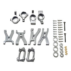 Avis Bras De Suspension En Alliage D'aluminium Et Moyeu Avant/arrière Kit De Siège C Pour Voiture WLtoys RC Gris