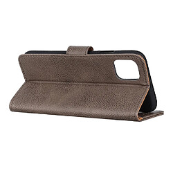 Acheter Wewoo Housse Coque Pour Galaxy Note 10 Lite / A81 en cuir de vache à rabat horizontal avec support et fentes cartes et portefeuille kaki