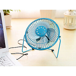 Acheter Universal Ventilateur mini USB Ventilateur portable Refroidissement métallique 3 lames Ventilateur de bureau Silence Ventilateur de bureau pour ordinateurs portables GM