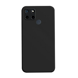 PHONECARE Coque Silicone Liquide pour Realme Narzo 50A - Noir