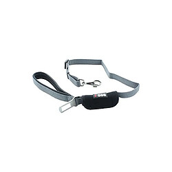 I-DOG I DOG Laisse Confort - L 100 cm - Noir et gris - Pour chien