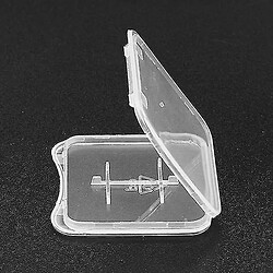 Universal Case de stockage de cartes mémoire TF à 10pcs TF Transparent pas cher