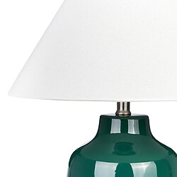 Beliani Lampe à poser en céramique verte 57 cm CARETA pas cher