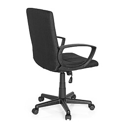 Hjh Office Chaise de bureau / Chaise pivotante STARTEC CL300 tissu noir pas cher