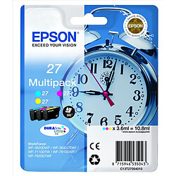 Epson Alarm clock 27 DURABrite Ultra Multi-pack cartouche d'encre 1 pièce(s) Original Cyan, Magenta, Jaune