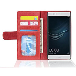 Acheter Cadorabo Coque Huawei P9 Etui en Rouge