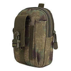 Sac De Taille Tactique Imperméable Ceinture Pack Molle Pouch Ruins Green