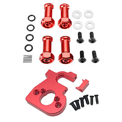 Avis Support De Moteur De Voiture RC Et Moyeu Hexagonal De Roue De 12 Mm Pour WLtoys 144001 1:14 Voiture RC Rouge