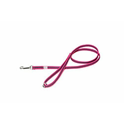 Julius K9 Julius-K9Super-grip Laisse avec poignée et joint torique, 14mm x 1.2m, Rose/gris