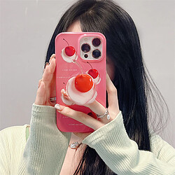 Avis GUPBOO Étui pour iPhone12 Support de coque de téléphone Summer Cream Cherry Girl Soft