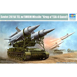 Trumpeter Maquette Char Soviet 2k11a Tel W/9m8m Missile ""krug-a""(sa-4 Ganef)