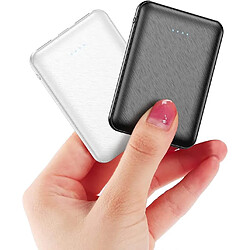 SANAG (Paquet De 2) Mini Batterie Externe, Powerbank 5000Mah Batterie 2 Ports Usb Sortie (5V 2.0A) Portable Ultra Chargeur.\U2026