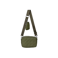 Eko Sac bandoulière avec pochette Modèle Camélia Vert