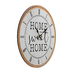 Horloge Murale Alexandra House Living Multicouleur Bois 34 x 4 x 34 cm