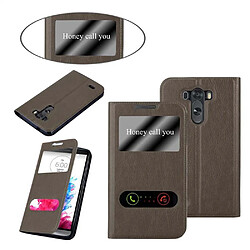 Acheter Cadorabo Coque LG G3 Etui en Marron