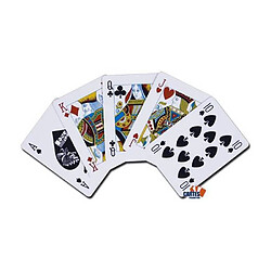 Avis Coffret NTP Floreale Ramino- 2 Jeux de 54 cartes 100% plastique - format poker XL - 4 index standards