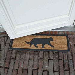 Best For Boots Tapis paillasson en coco 75 x 25 cm Chat.