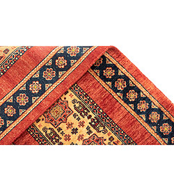 Avis Vidal Tapis de couloir en laine 192x73 rouge Kashkuli