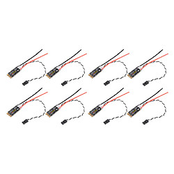 8pcs BLHeli_S 30A ESC with ESC Protective Cases,30A BLHeli S 2-6S Mulitshot Oneshot42 OneShot125 Multicopter Electronic Speed Controller