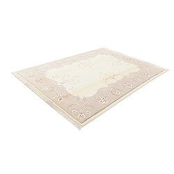 Vidal Tapis de laine 241x175 beige Darya