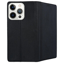 Acheter Htdmobiles Housse pour Apple iPhone 15 Pro - etui coque pochette portefeuille + verre trempe - NOIR MAGNET