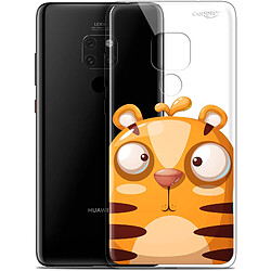 Caseink Coque arrière Huawei Mate 20 (6.5 ) Crystal Gel HD [ Nouvelle Collection - Souple - Antichoc - Imprimé en France] Cartoon Tiger