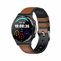 E88 Montre Intelligente Ecg Ppg Tension Artérielle Moniteur De Fréquence Cardiaque Chargeur Sans Fil Ip68 Étanche Smartwatch