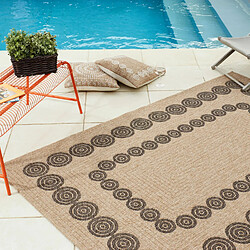 Acheter Avril Paris Tapis extérieur - 160x230cm - naturel - 100% polypropylène résistant aux UV - 1400 gr/m2 - HOYA