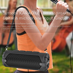 Avis Yonis Enceinte Bluetooth Portable Karaoke 20W Puissante Autonomie 4H Microphone Inclus