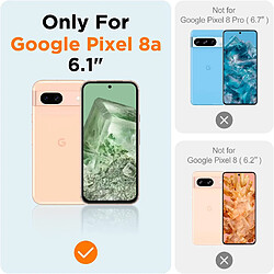 Acheter Coque Silicone Transparente + 2 Verres Trempes Pour Google Pixel 8a Little Boutik©