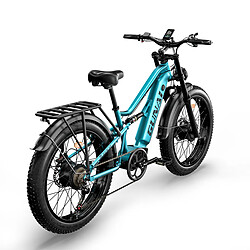 Avis GUNAI-M2 VTT électrique 26" - Dual Moteur 1500W - 48V 17.5 Ah - Vert