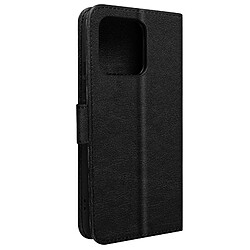 Avizar Housse pour Xiaomi 13 portefeuille rangement carte support vidéo noir