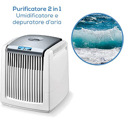 Avis Beurer LW 230 Filtre 2 en 1 pour humidifier et purifier avec un seul appareil blanc