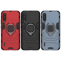 Avis Wewoo Coque Rigide PC + TPU Housse de protection antichoc avec support d'anneau magnétique pour Xiaomi Mi CC9 / A3 Lite rouge