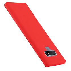 Wewoo Coque Housse en TPU souple pour Galaxy Note 9 Rouge