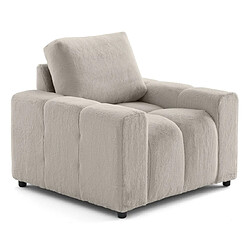 Lisa Design Crocus - fauteuil en fausse fourrure