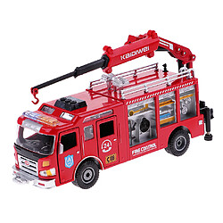 Camion de pompiers de simulation grue