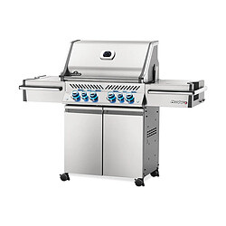 Barbecue à gaz Prestige Pro 500 SIB inox 4 brûleurs + Sizzle Zone + brûleur arrière / Napoleon