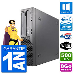 PC Fujitsu Esprimo E500 DT Intel G630 RAM 8Go Disque Dur 500Go Windows 10 Wifi - Occasion