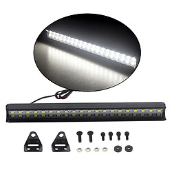 Acheter Super Lumineux 40 LED Bar Métal Toit Lampe pour Axial SCX10 90046 TRX4 D90 1/10 RC Rock Crawler escalade Voiture Camion, 150mm/5.9"