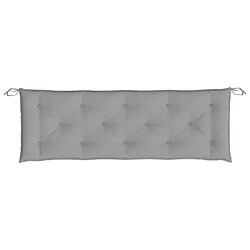 Acheter Maison Chic Coussin Confort | pouf | Coussin de banc de jardin gris 150x50x7 cm tissu oxford -GKD95101